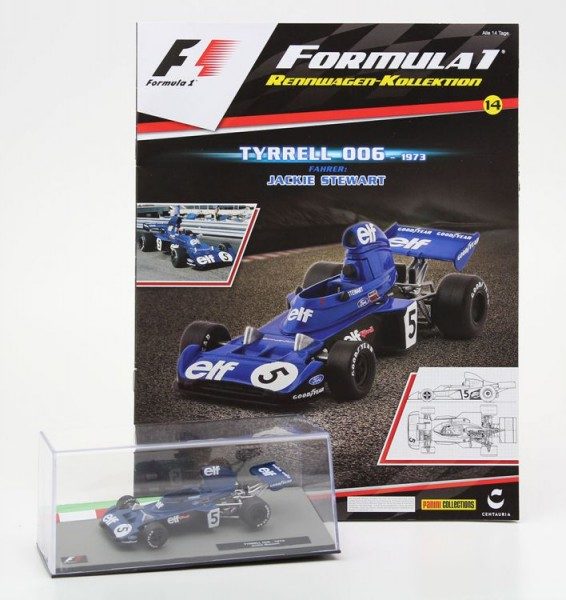 Formula 1 Rennwagen-Kollektion 14 - Jackie Stewart (Tyrrell 006)