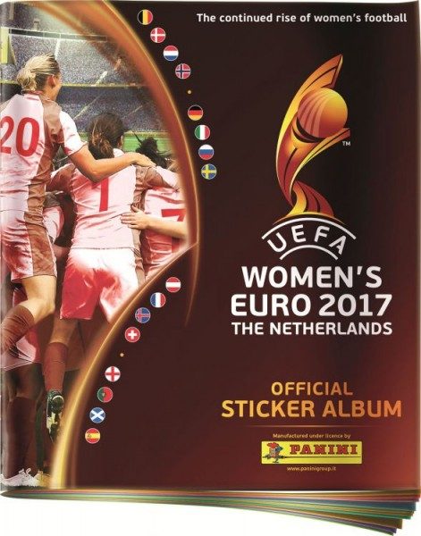 UEFA Women's Euro 2017 Stickerkollektion zur Fußball Europameisterschaft der Frauen - Album