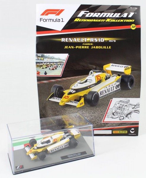 Formula 1 Rennwagen-Kollektion 32 - Jean Pierre Jabouille (Renault RS10)