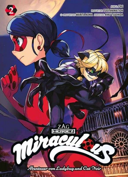 Miraculous - Abenteuer von Ladybug und Cat Noir 2 (Manga)
