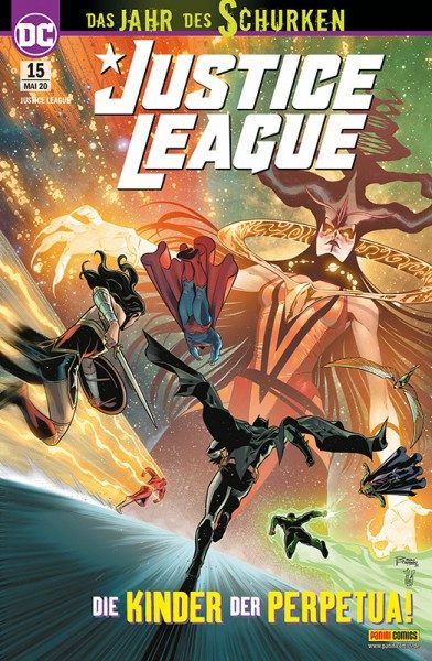 Justice League 15: Die Kinder der Perpetua! Cover