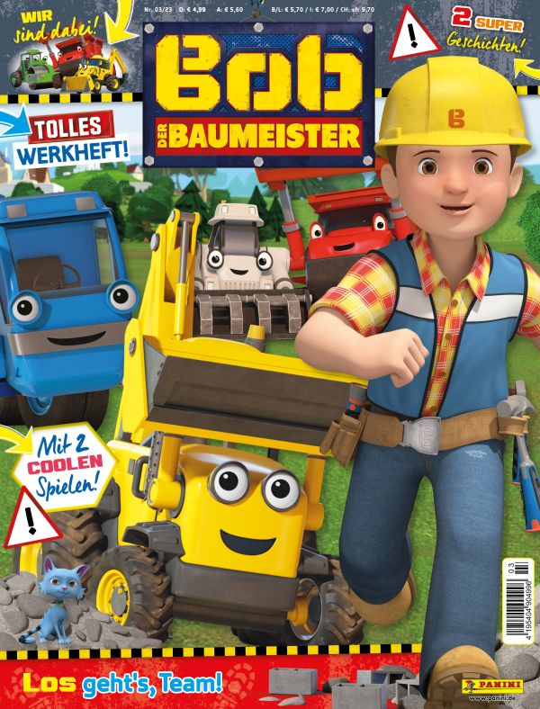 Panini Kids  Bob der Baumeister Magazin 03/23