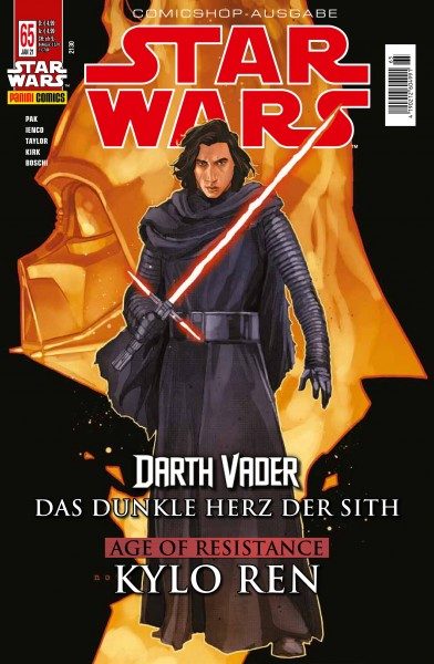 Star Wars 65: Das dunkle Herz der Sith 1 & Age of Resistance - Kylo Ren - Comicshop-Ausgabe