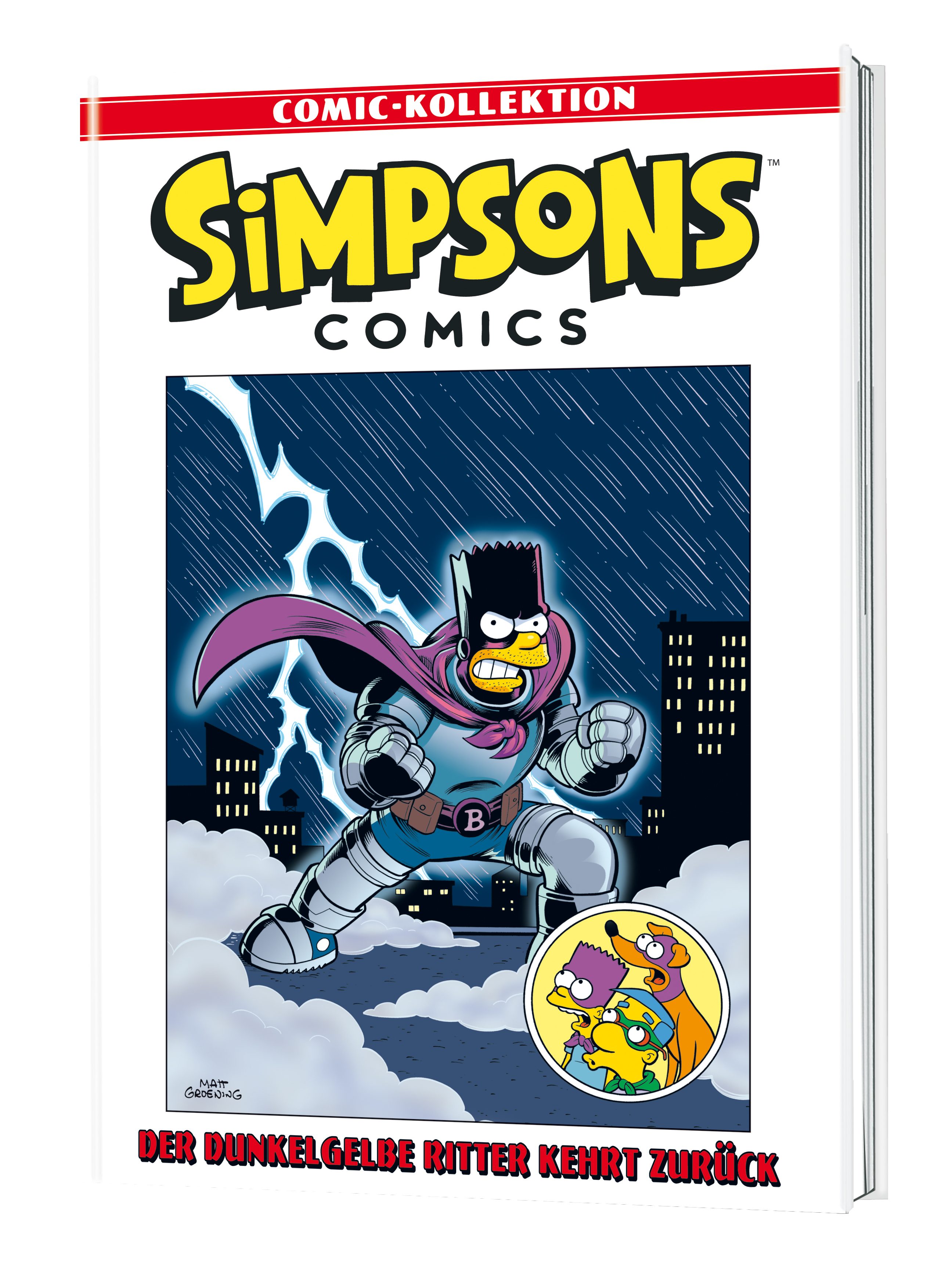 Comics Simpsons Comic Kollektion 41 Der Dunkelgelbe Ritter Kehrt