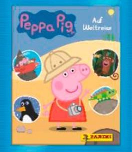 Peppa Pig Stickerkollektion - Auf Weltreise - Tüte
