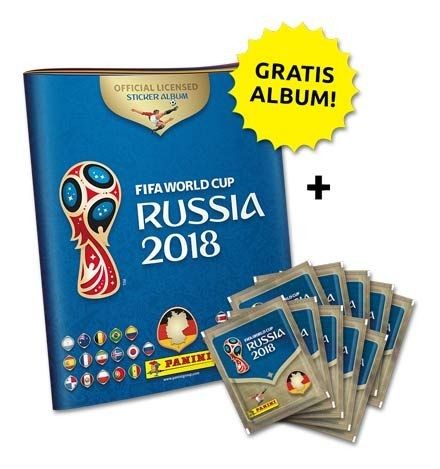 2018 FIFA World Cup Russia Stickerkollektion – Starterbundle 1