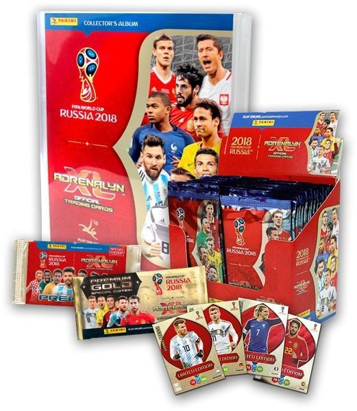 2018 FIFA World Cup Russia Adrenalyn XL - Mega Bundle