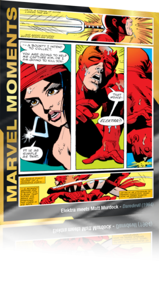 Marvel Moments - Marvel Versus - Card 8 - Daredevil 