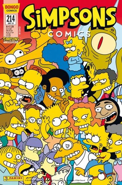 Simpsons Comics 214