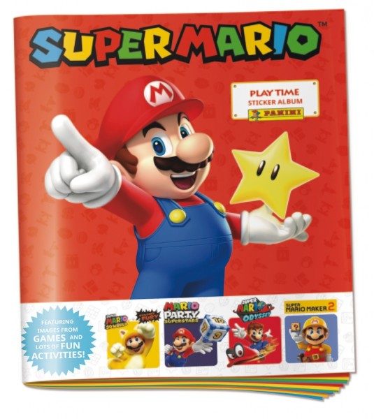 Panini Super Mario - Play Time Stickerkollektion - Album Cover
