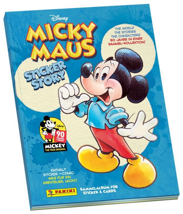 Panini Sticker 14 90 Jahre Micky Maus Disney 