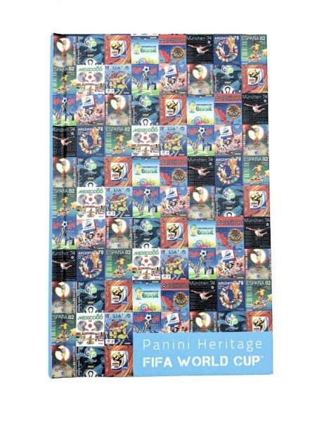 Panini World Cup Heritage Notizbuch Cover