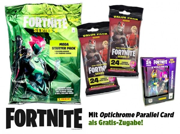 Fortnite Series 2 Trading Cards - exklusives Einsteiger-Angebot für alle Batman/Fortnite Fans
