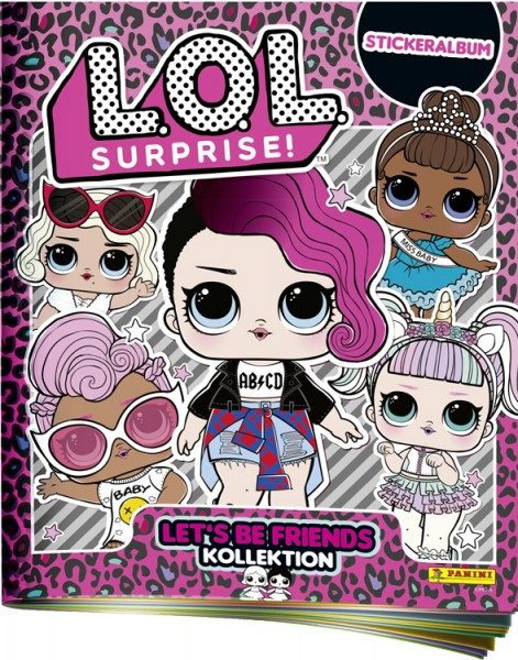 L.O.L. Surprise! Let's be Friends Sticker und Trading Cards 2019 - Album Cover