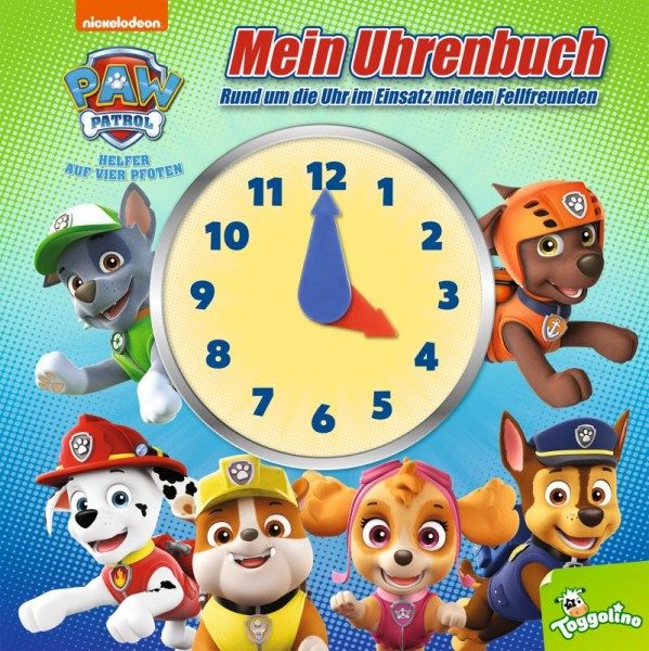 PAW Patrol - Mein Uhrenbuch Cover
