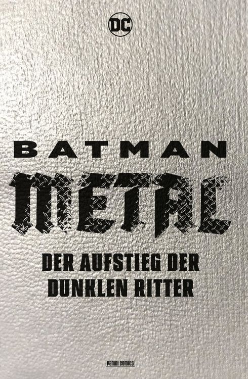 Der Aufstieg der Dunklen Ritters limitierte Hardcover Batman Metal Paperback
