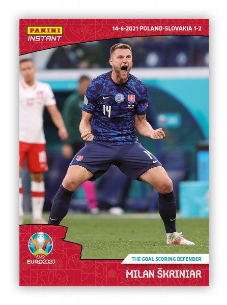 UEFA EURO 2020 - Panini Instant - Card 010 - Milan Skriniar