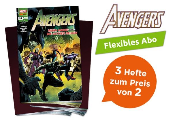 3 Für 2 - Flexibles Abo - Avengers Heft