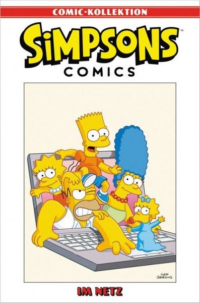 Simpsons Comic-Kollektion 32: Im Netz Cover