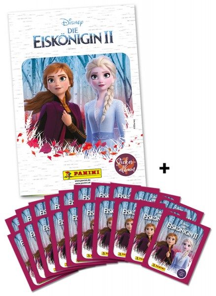 Disney - Die Eiskönigin 2 - Sticker und Trading Cards - Sammelbundle Inhalt