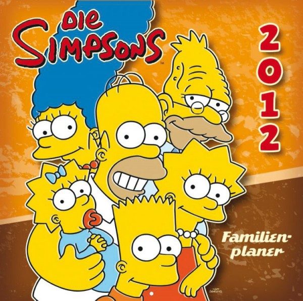 Simpsons - Familienplaner 2012