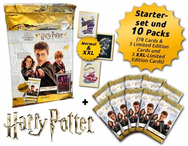 Harry Potter - Willkommen in Hogwarts Trading Cards - Erstklässler-Bundle