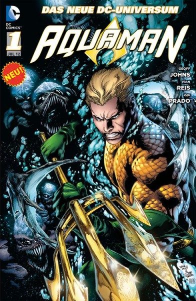 Aquaman 1: Der Graben (2012) Cover