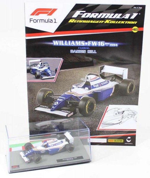 Formula 1 Rennwagen-Kollektion 48 - Damon Hill (Williams FW16)