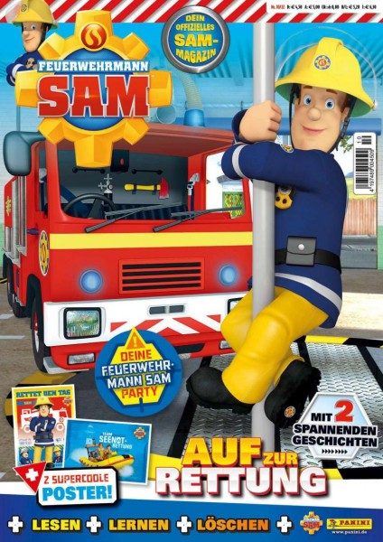 Feuerwehrmann Sam Magazin Cover