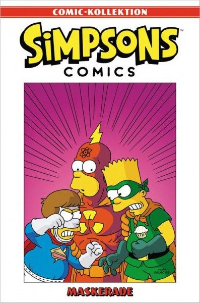 Simpsons Comic-Kollektion 25: Maskerade Cover