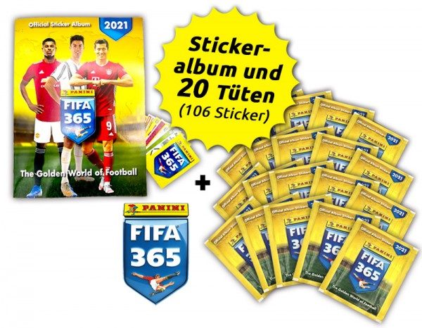 Panini FIFA 365 Stickerkollektion 2021 - Starter-Bundle