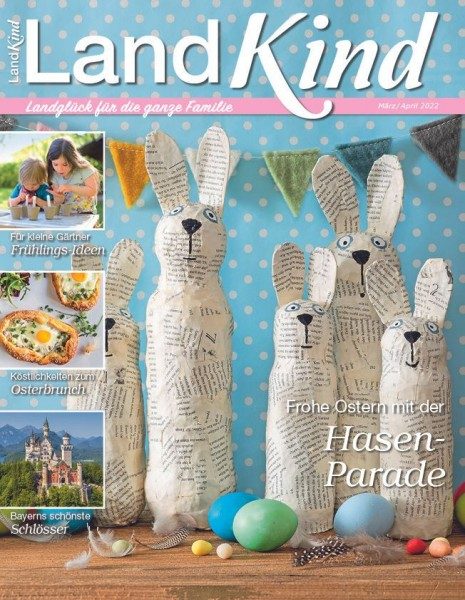 LandKind Magazin 02/2022 Cover Ostern