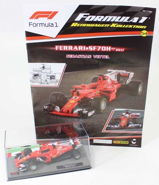 Formula 1 Rennwagen-Kollektion 54 - Sebastian Vettel (Ferrari SF70H)