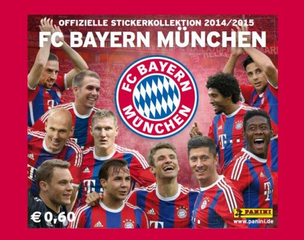 Bayern München Sticker-Kollektion 2014/15 - Tüte