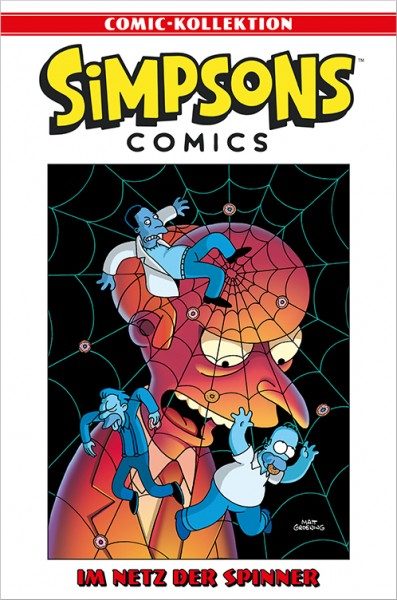 Simpsons Comic-Kollektion 52: Im Netz der Spinner Cover