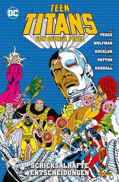 Teen Titans von George Pérez 8 Cover