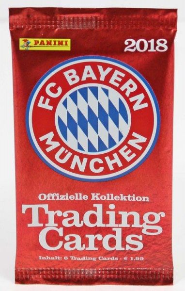 FC Bayern München 2018 - Trading Cards Kollektion - Tüte