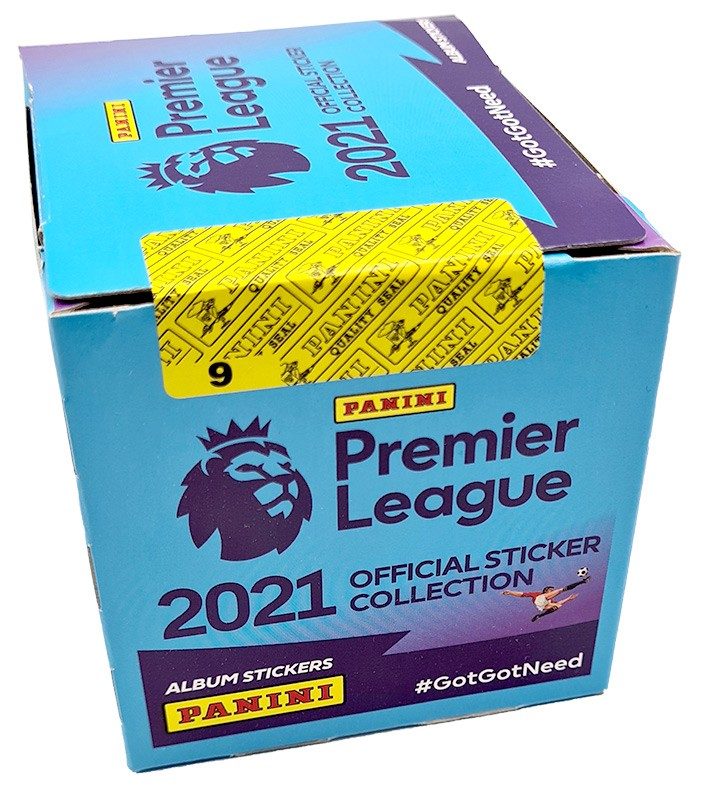 Panini Premier League 2021 Stickerkollektion – Box