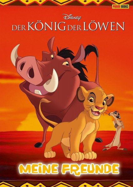 Disney - König der Löwen - Meine Freunde Freundebuch Cover