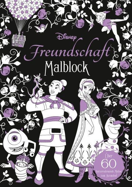 Disney Freundschaft - Malblock Cover