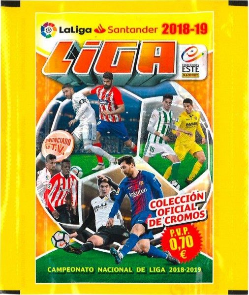 Laliga Santander Stickerkollektion 2018/2019 - Tüte