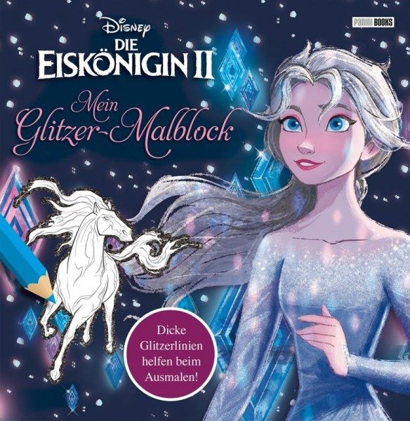 Die Eiskönigin II - Mein Glitzer-Malblock - Cover