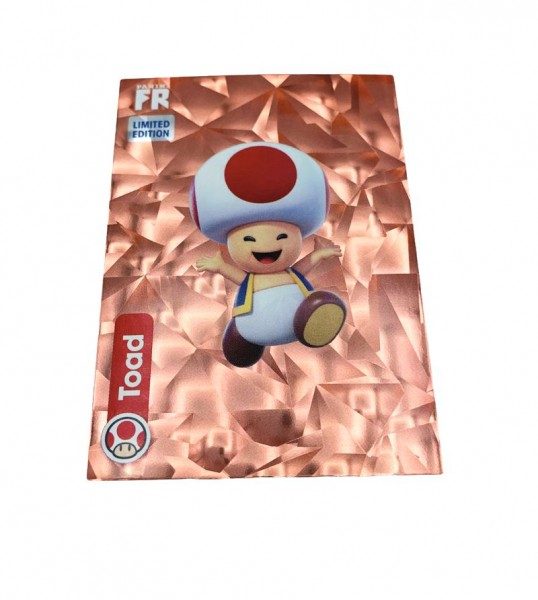 Super Mario Trading Cards - Limited Edition Card 7 Toad