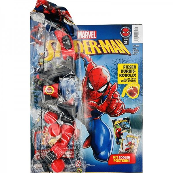 Panini Kids Spider-Man Magazin - Ausgabe 34 - Cover mit Extras