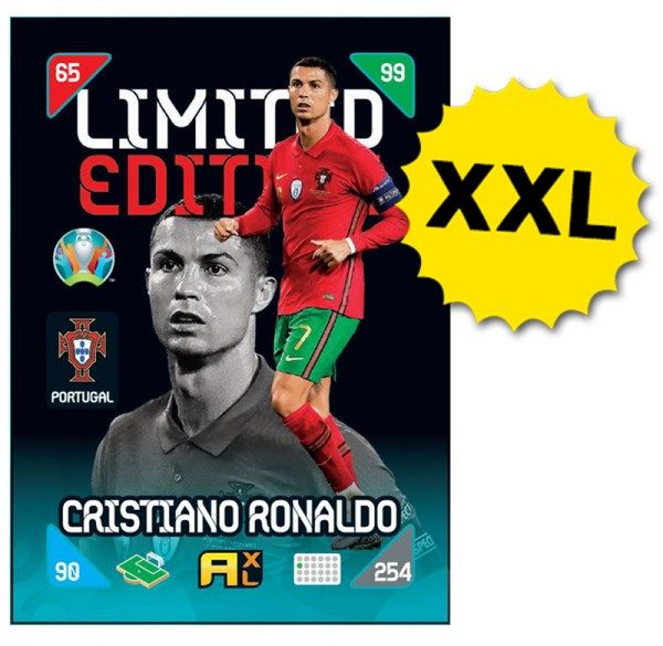 UEFA EURO 2020™ Adrenalyn XL™ 2021 Kick Off – XXL LE Card – Cristiano Ronaldo (Portugal)