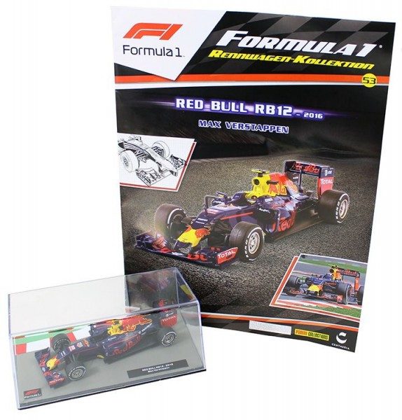 Formula 1 Rennwagen-Kollektion 53 - Max Verstappen (Red-Bull-RB12)