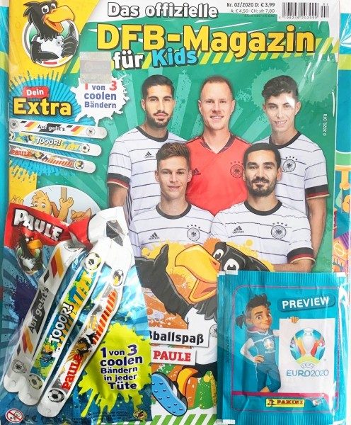 DFB-Fußballspaß mit Paule 02/20 Cover mit Extra