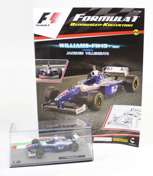 Formula 1 Rennwagen-Kollektion 22 - Jacques Villeneuve (Williams FW19)