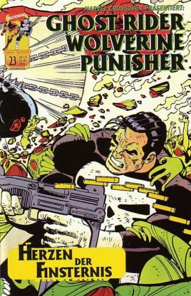 Marvel Crossover 23 - Ghost Rider/Wolverine/Punisher - Herzen der Finsternis