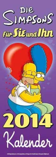 Simpsons - Paarplaner 2014